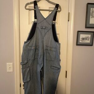 Duluth Trading Co Blue Denim Women's Overalls